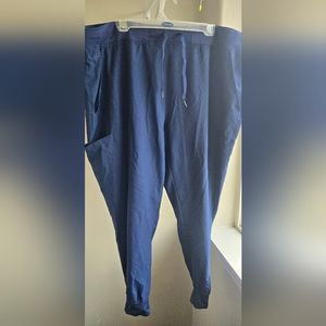 Medcouture Navy jogger scrubs, 2xl
